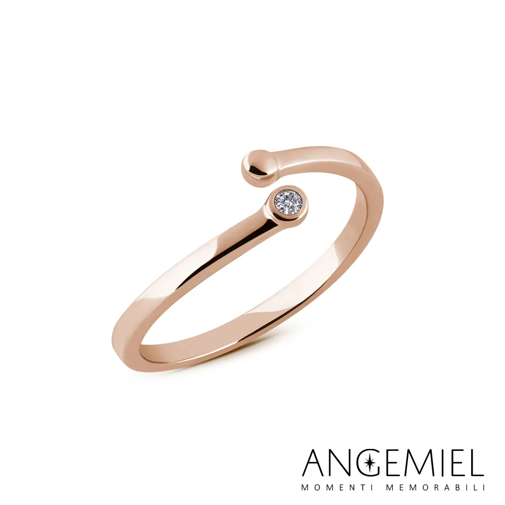 Angemiel 安婕米 Fortuna真鑽戒指/尾戒 夜空(銀色) 歷史價格詳細信息