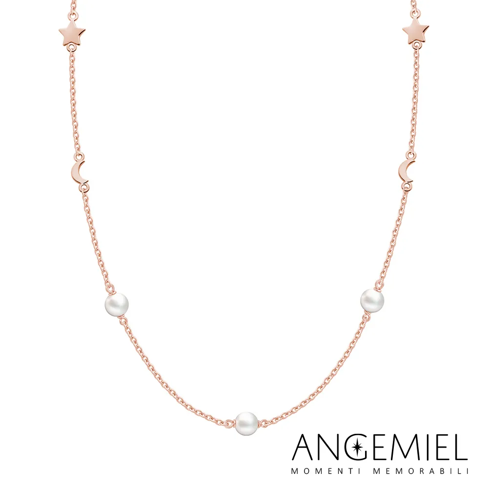 Angemiel 安婕米 Perla珍珠項鍊 一見傾心(金色) 歷史價格詳細信息