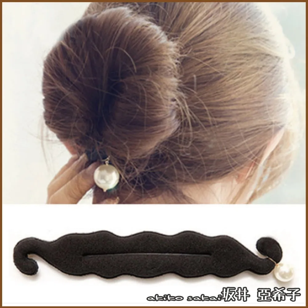 『坂井．亞希子』珍珠垂墜小香風NO.5數字鍊條造型多用途手鍊髮圈 歷史價格詳細信息