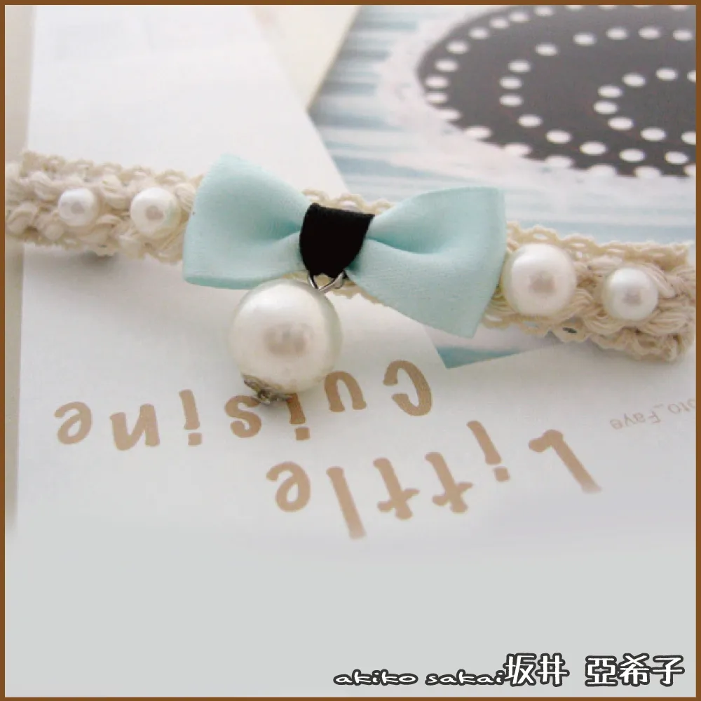 『坂井．亞希子』少女氣質打結網紗碎鑽髮箍 歷史價格詳細信息