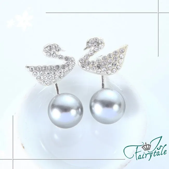 【伊飾童話】天使之戀＊滴型珍珠耳環 歷史價格詳細信息