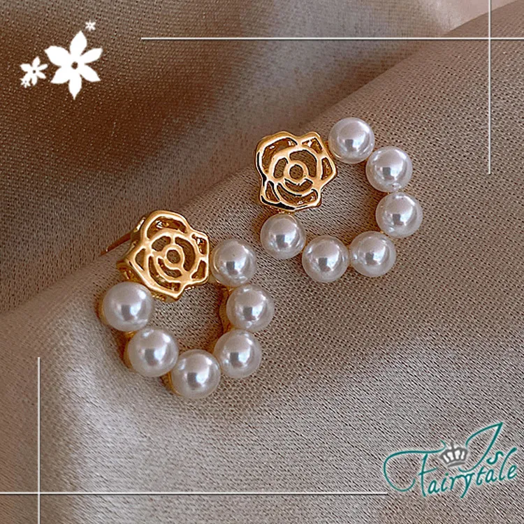 【伊飾童話】珍珠金繽＊彈性開口魚線戒指三件組 歷史價格詳細信息