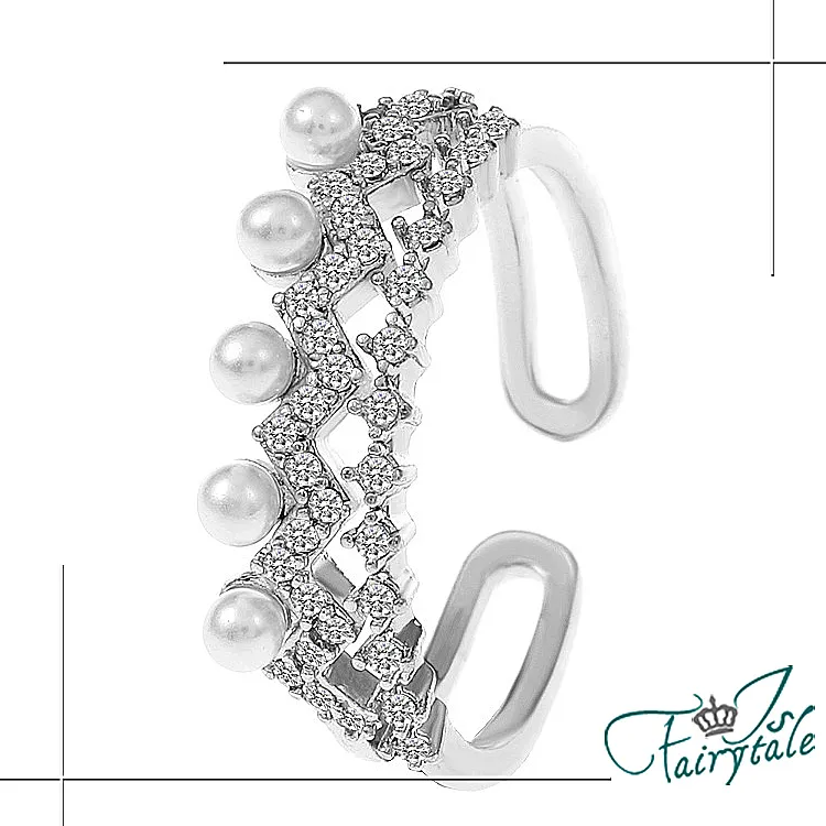 【伊飾童話】珍珠水滴＊水鑽垂墜典雅短頸鍊 歷史價格詳細信息