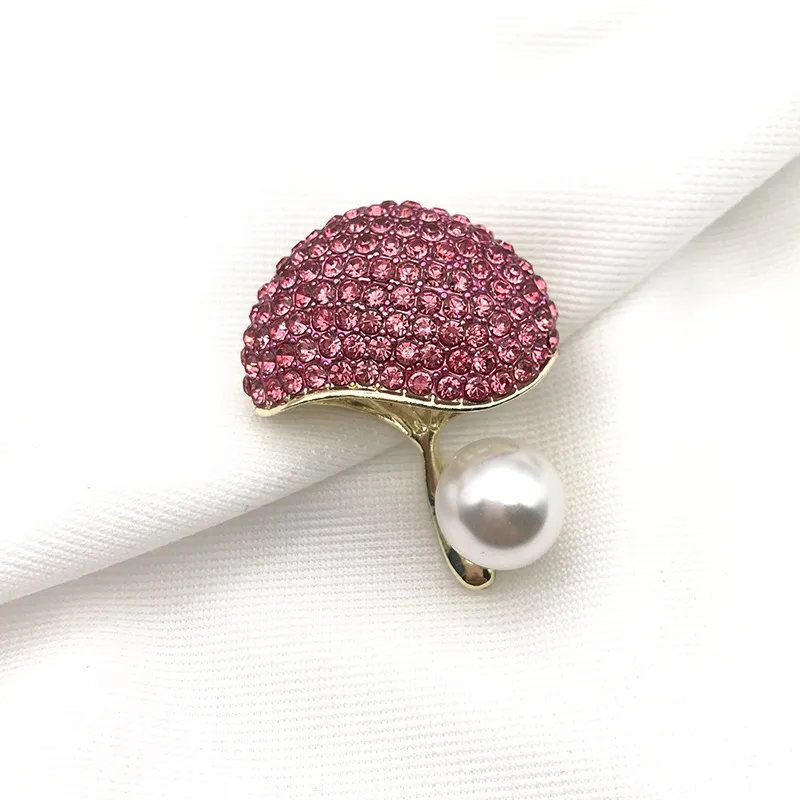 【RJNewYork】熱情金魚紅晶鑽優雅絲巾扣別針胸針兩用(紅色2款可選) 歷史價格詳細信息