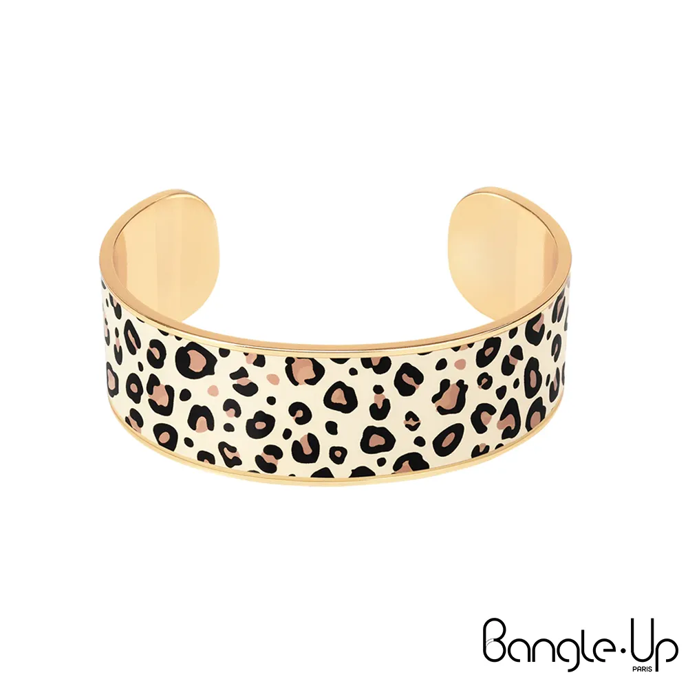 【法國 Bangle Up】閃電波紋琺瑯鍍金開口手環-歌劇紅 歷史價格詳細信息