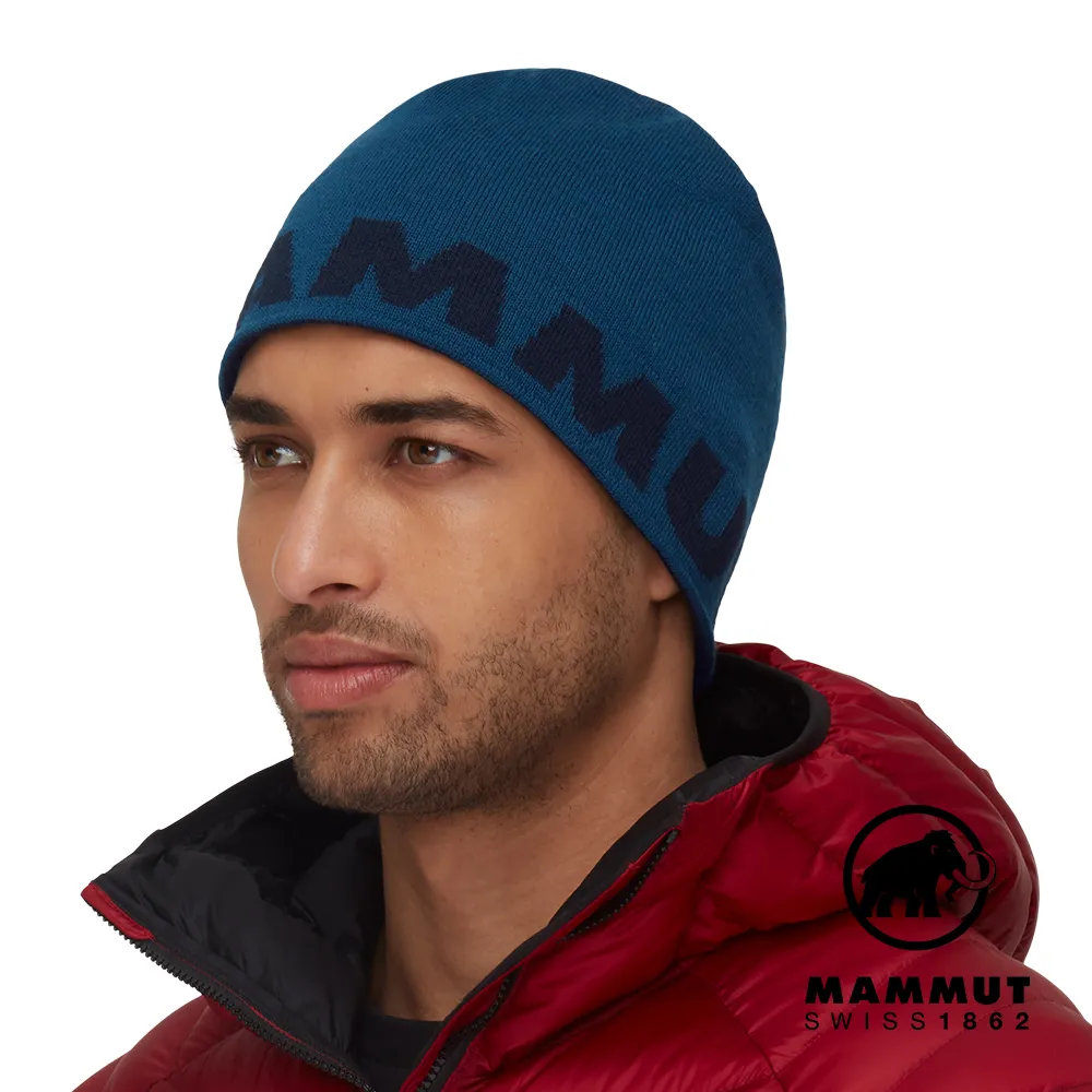 【MAMMUT 長毛象 Logo Beanie 正反兩用LOGO針織羊毛帽《葡萄紫/桃紅》】1191-04891/針織帽 歷史價格詳細信息
