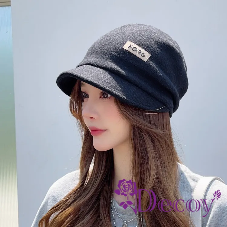 【Decoy】日系文青＊純色四季薄款遮陽鴨舌帽/2色可選 歷史價格詳細信息