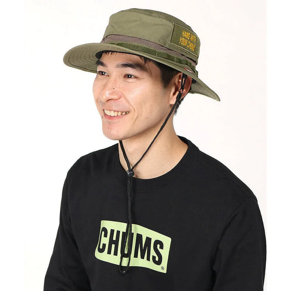 【CHUMS】Bucket Hat Embroidery風格帽 淺棕色-CH051356B001 歷史價格詳細信息