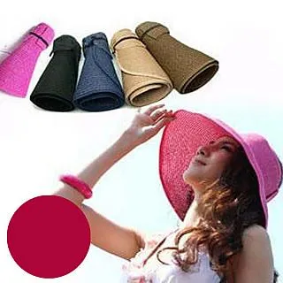 PS MALL時尚可愛女兒童蝴蝶結波浪草帽 1入 歷史價格詳細信息