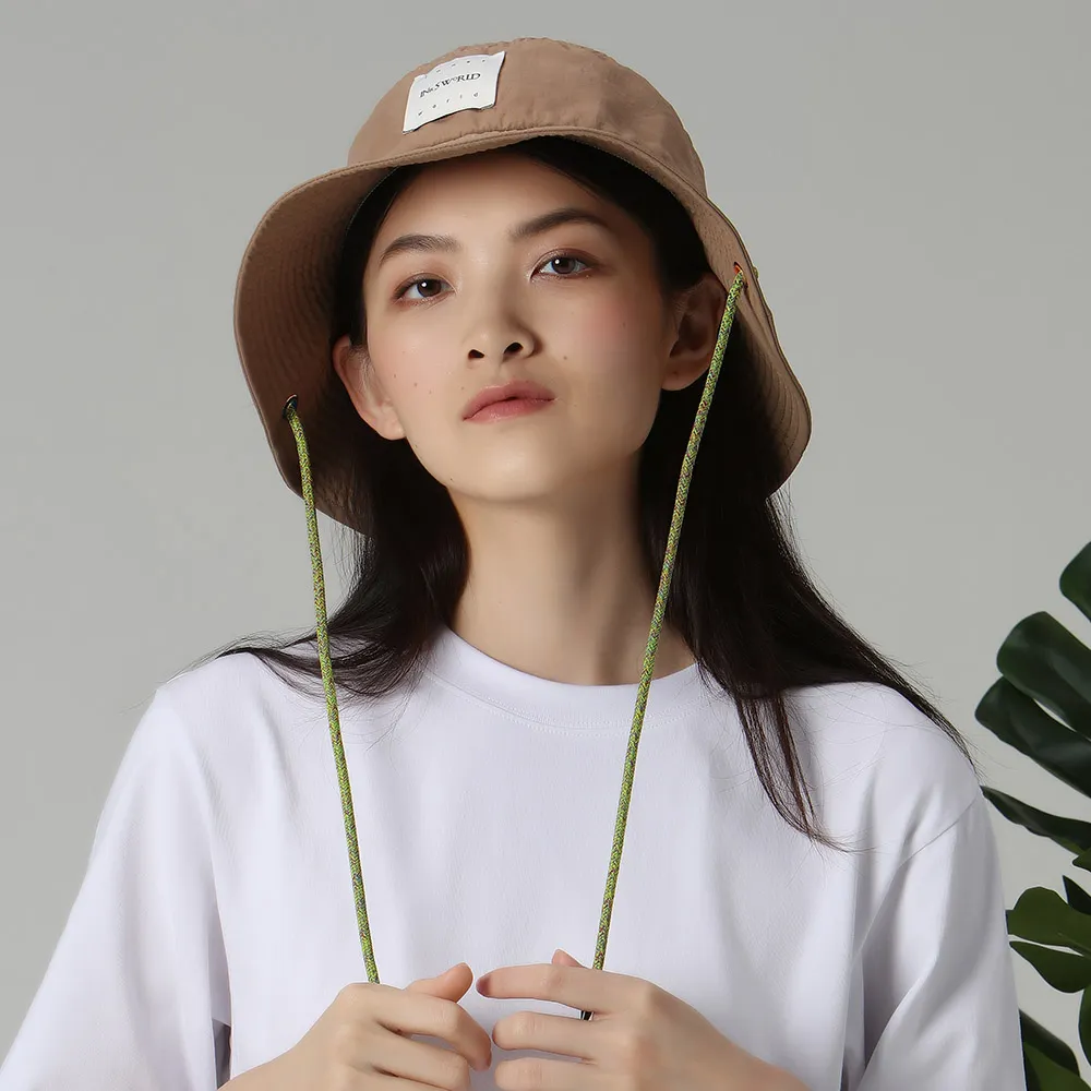 【ISW】雙色梭織大檐帽-淺米色 (兩色可選) 設計師品牌 歷史價格詳細信息