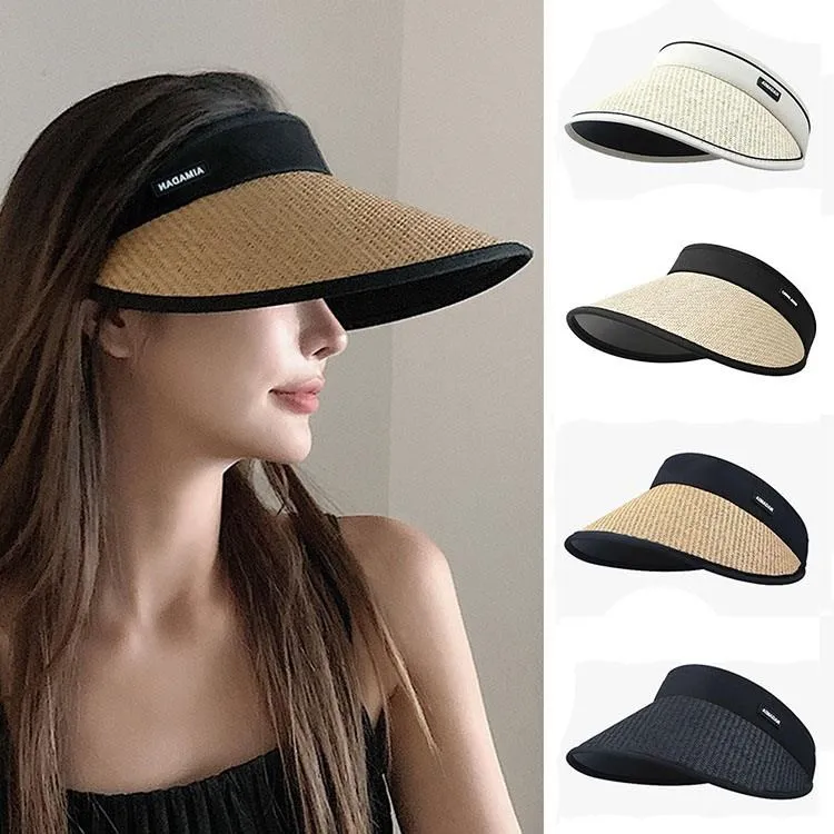 ins時尚大簷遮陽帽 空頂帽 休閒帽 鴨舌空頂帽 防曬帽 高質感百搭 歷史價格詳細信息