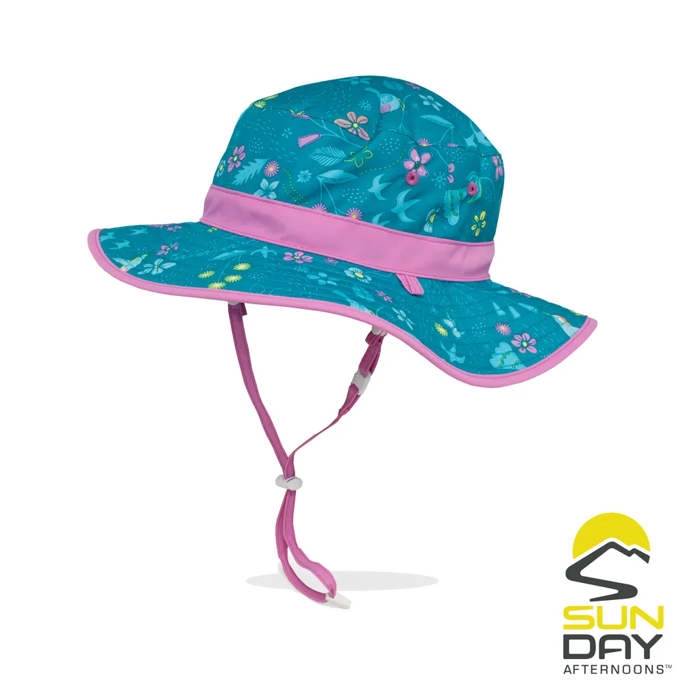 Sunday Afternoons 兒童 抗UV雙面圓盤帽 蜂蝶爭艷 Kids Clear Creek Boonie 歷史價格詳細信息