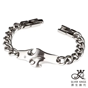 原生飾代SilverKings-隨行之二-頂級白鋼工藝項鍊 歷史價格詳細信息