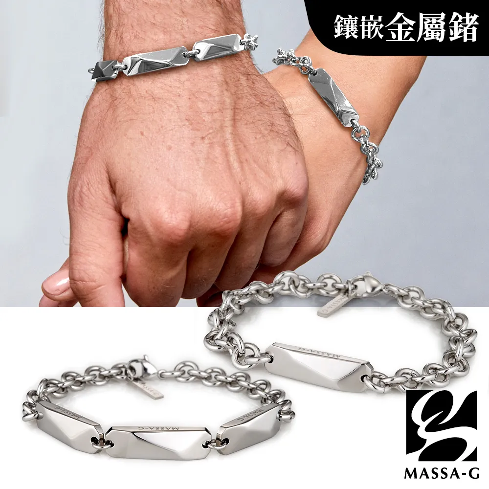 MASSA-G【燦光】金屬鍺錠白鋼圓型手鍊 歷史價格詳細信息