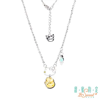 甜蜜約定 HelloKitty 金牛座Kitty純銀墜子 送項鍊 歷史價格詳細信息