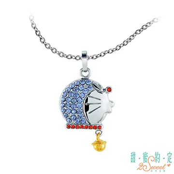 甜蜜約定 Doraemon 輕快哆啦A夢白鋼項鍊 歷史價格詳細信息