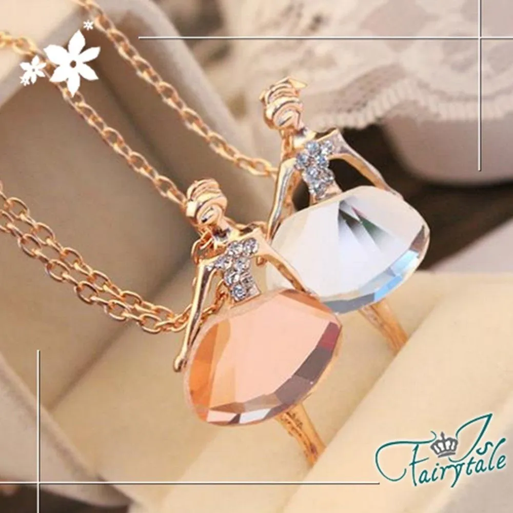 【伊飾童話】切割菱形＊三層銀灰水晶長鍊 歷史價格詳細信息