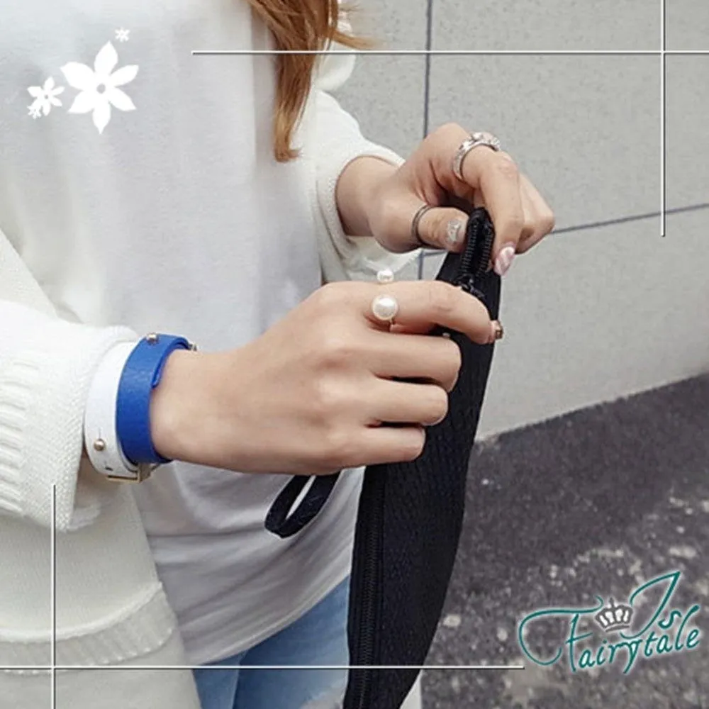 【伊飾童話】U型珍珠＊馬蹄輕奢鈦鋼鍍金項鍊 歷史價格詳細信息