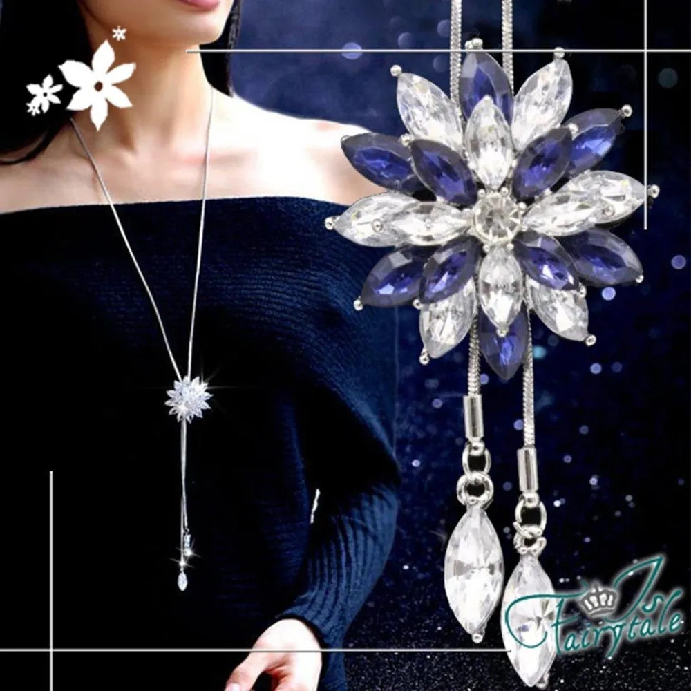 【伊飾童話】藍海人魚＊水晶尾別針胸針/藍 歷史價格詳細信息