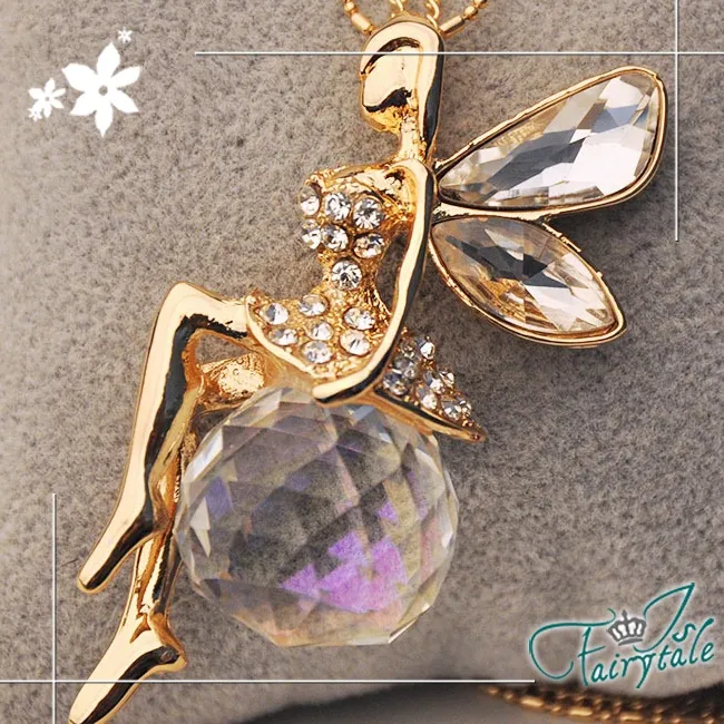 【伊飾童話】水晶鬱金香＊水鑽金繽胸針/白 歷史價格詳細信息