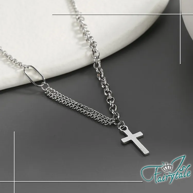 【伊飾童話】真實圓鏡＊幾何圈圈鎖骨項鍊/金 歷史價格詳細信息