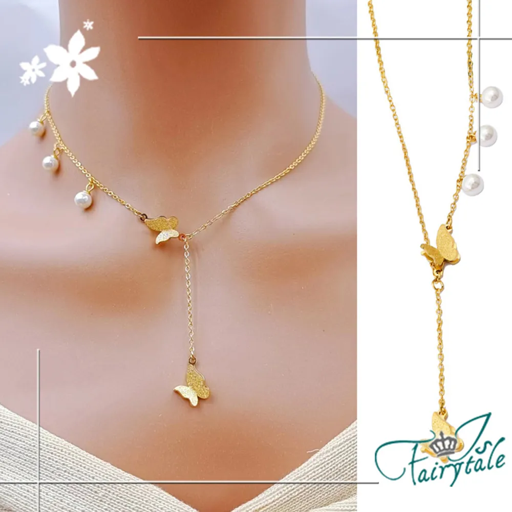 【伊飾童話】蝴蝶獻禮＊流蘇活動長鍊 歷史價格詳細信息