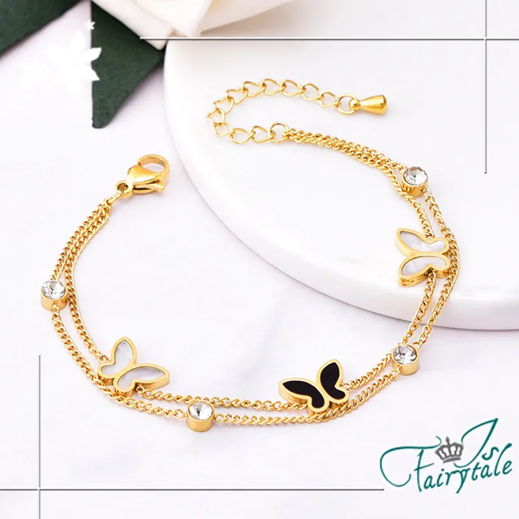 【伊飾童話】雙愛心＊簡約彈性手環/金 歷史價格詳細信息