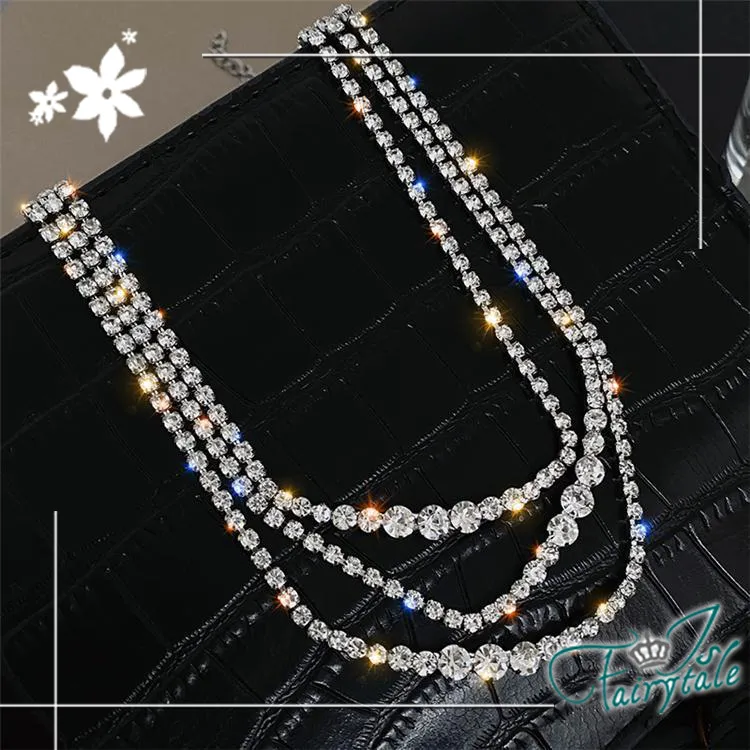 多彩晶鑽花朵項鍊-t-146 歷史價格詳細信息