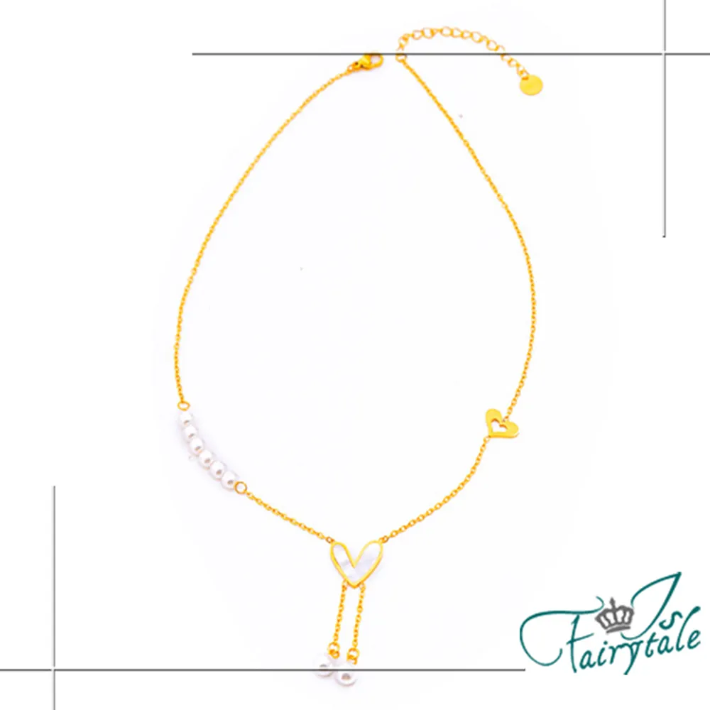 【伊飾童話】雙愛心＊簡約彈性手環/金 歷史價格詳細信息