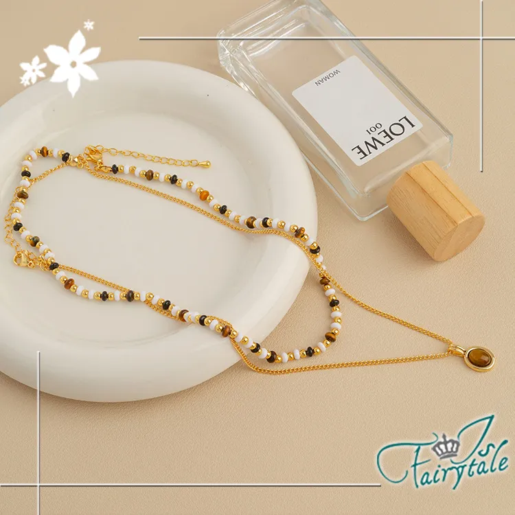 【伊飾童話】性感單鑽＊雙層Y型流蘇項鍊 歷史價格詳細信息