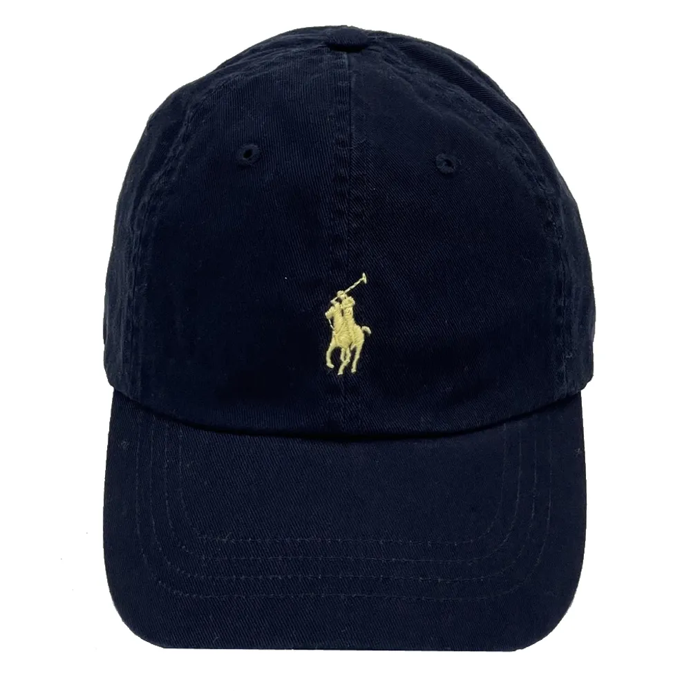 【RALPH LAUREN】POLO刺繡小馬LOGO鴨舌/棒球帽(卡其/米白) 歷史價格詳細信息