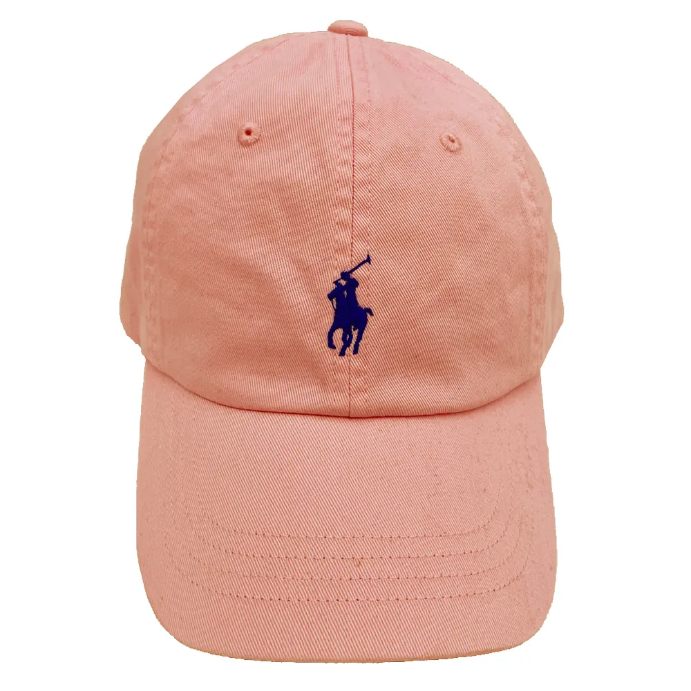 【RALPH LAUREN】POLO刺繡小馬LOGO鴨舌/棒球帽(卡其/米白) 歷史價格詳細信息