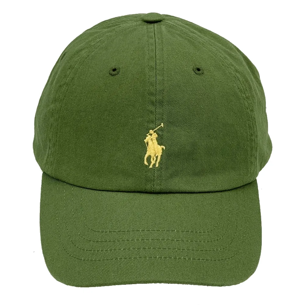 【RALPH LAUREN】POLO刺繡小馬LOGO鴨舌/棒球帽(卡其/米白) 歷史價格詳細信息