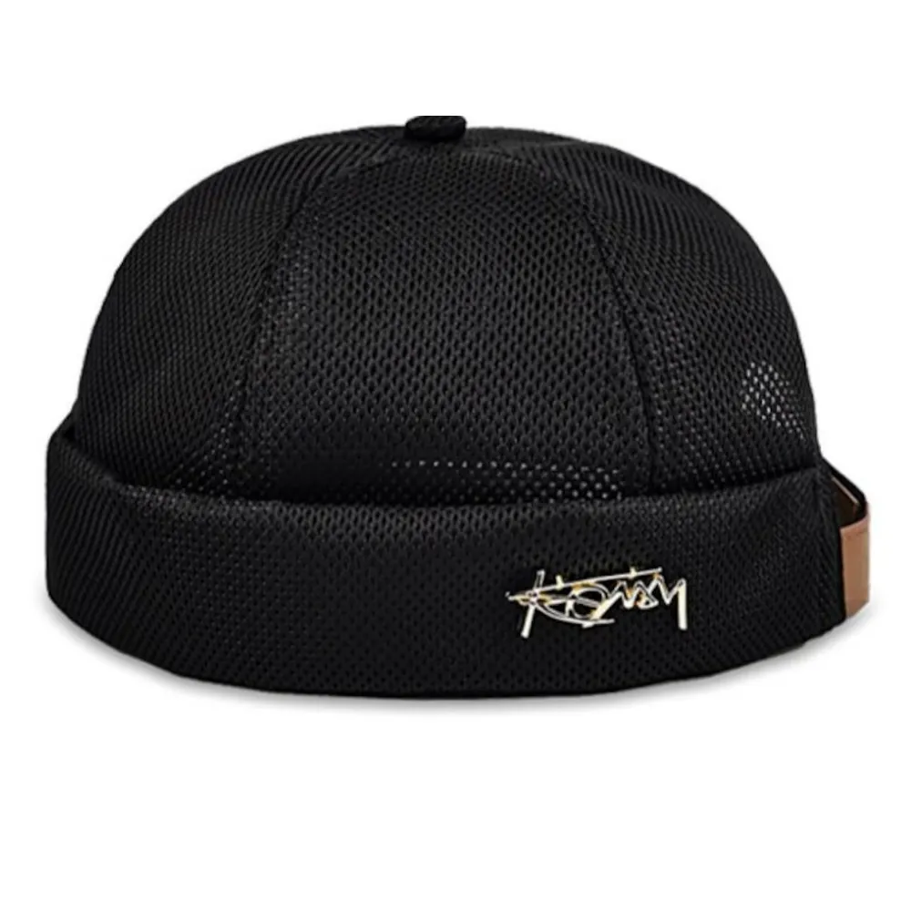 【KOMY】日韓明星款春夏秋貝雷帽/鴨舌帽/小偷帽 網眼黑色L 歷史價格詳細信息