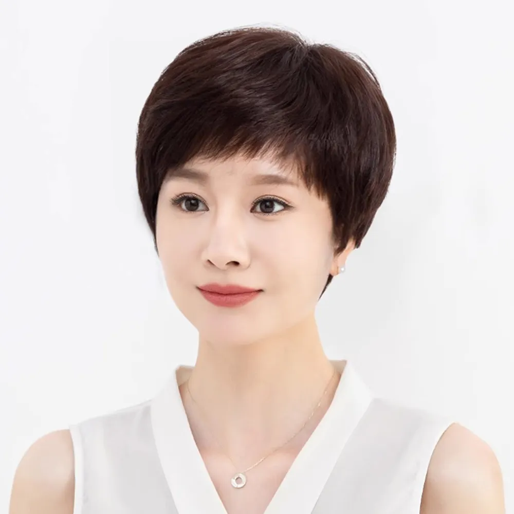 【麗髮新生】減齡3D法式劉海假髮片 真人髮絲空氣劉海假髮(遮白髮 補髮量 遮腦門) 歷史價格詳細信息