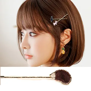 Charme 日系甜美風 垂墜造型可愛一字夾 粉紅芭蕾舞者 歷史價格詳細信息