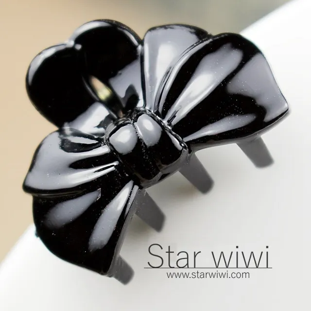 【Star wiwi】優雅蝴蝶結造型小鯊魚夾《髮飾 ‧ 髮夾》《6入組》《黑色 / 灰彩款》 歷史價格詳細信息