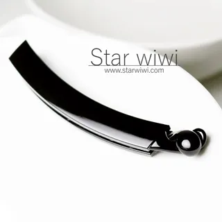 【Star wiwi】時尚風格造型香蕉夾《2入組》《琥珀棕色》 ( 髮飾 髮夾 ) 歷史價格詳細信息