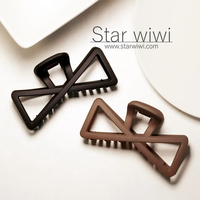 【Star wiwi】經典時尚蝴蝶結造型霧面大抓夾《4入組》《多色款》 ( 髮飾 髮夾 鯊魚夾 ) 歷史價格詳細信息
