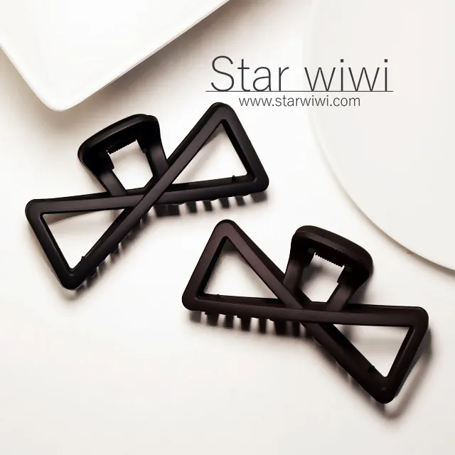 【Star wiwi】經典時尚蝴蝶結造型霧面大抓夾《4入組》《多色款》 ( 髮飾 髮夾 鯊魚夾 ) 歷史價格詳細信息