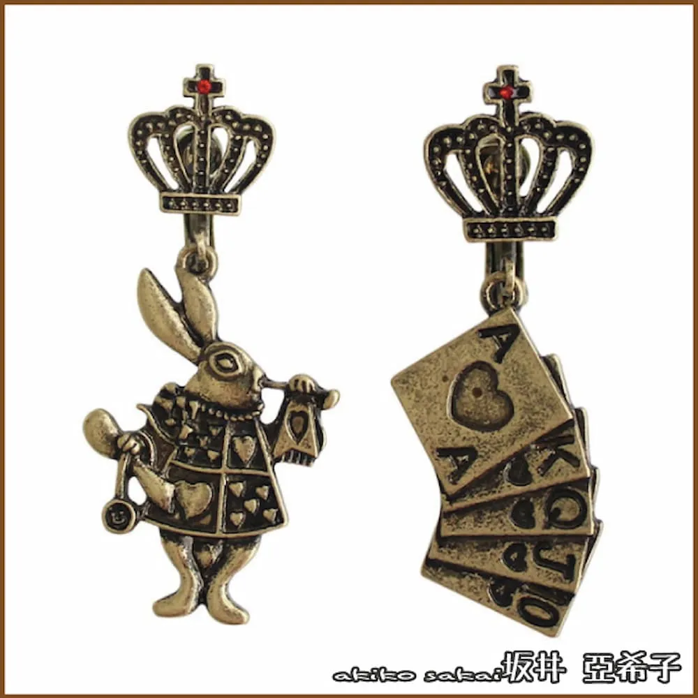 『坂井．亞希子』個性派喵星人立體拼接擺動珍珠耳環 歷史價格詳細信息