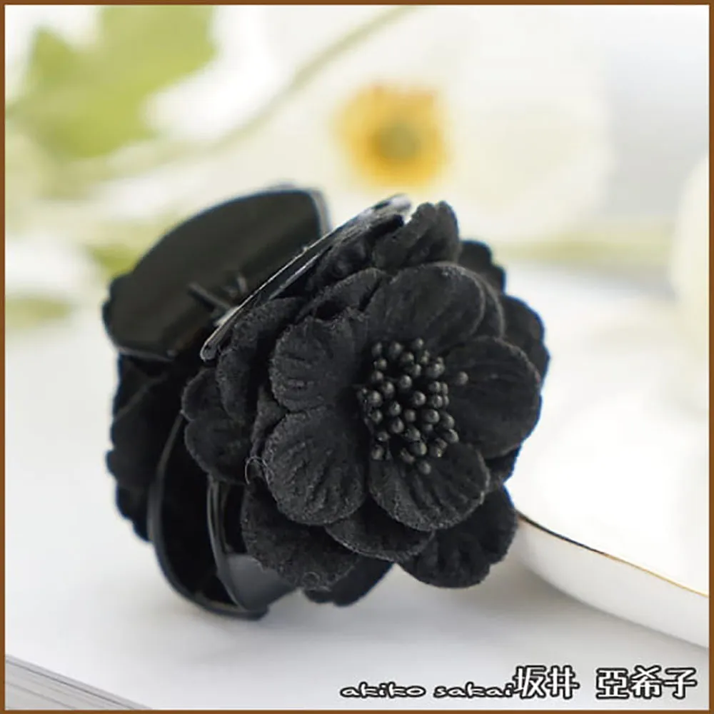 『坂井．亞希子』優雅日系輕紗緞帶大蝴蝶結扭扭夾 歷史價格詳細信息