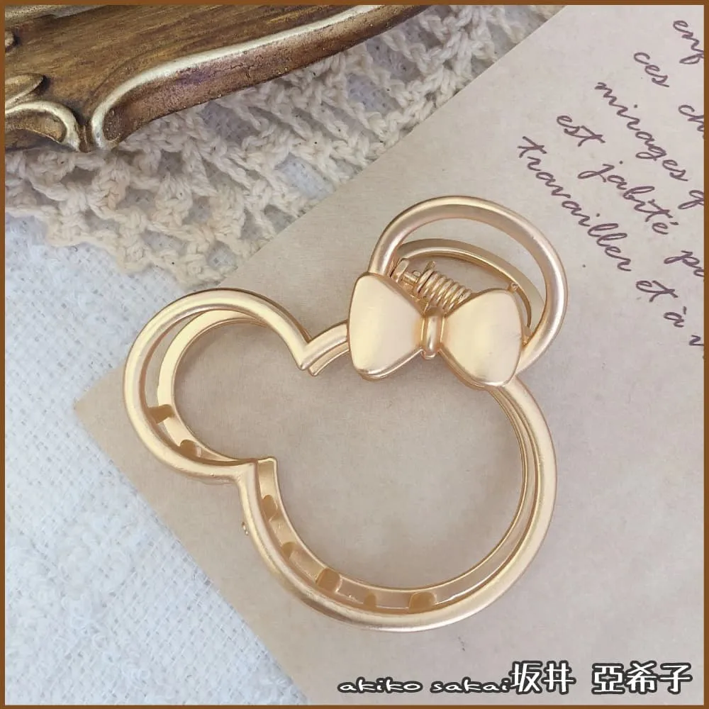 『坂井．亞希子』線條感米奇蝴蝶結鏤空造型抓夾(小款) 歷史價格詳細信息