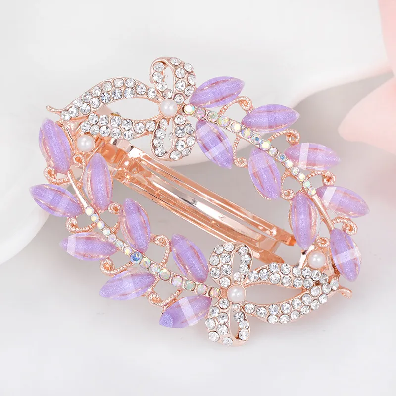 【Angel】月光叢林復古百搭蝴蝶動物水鑽珠花寶石胸針別針兩用(多種款式顏色可選) 歷史價格詳細信息