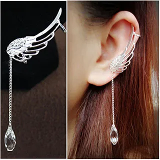 天使淚滴水晶垂墜甜美耳環單隻款 4款可選 價格比較,價格查詢,歷史價格詳細信息