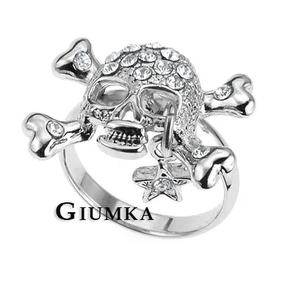 GIUMKA 骷髏之劍白鋼皮革手環 兩色任選 MB08006 歷史價格詳細信息