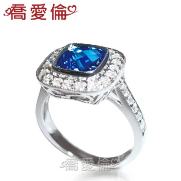 藍寶戒 彩糖鑽工坊 小確幸系列愛心藍寶戒 CL-RD158 歷史價格詳細信息