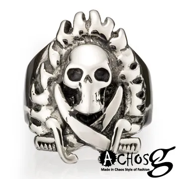 ACHOS【Skulls水晶骷髏C】潮流西德鋼手環 歷史價格詳細信息