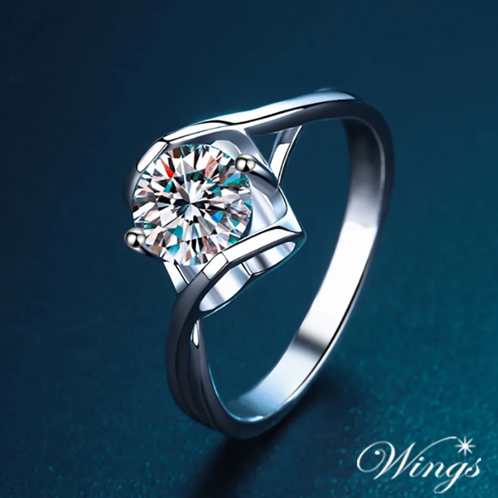 WINGS 莫桑鑽 八心八箭 超火彩 維納斯 戒指 歷史價格詳細信息