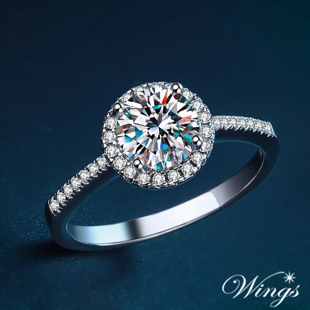 WINGS 莫桑鑽 八心八箭 超火彩 維納斯 戒指 歷史價格詳細信息